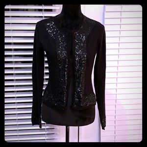 NWOT Nordstrom sequin cardigan size M